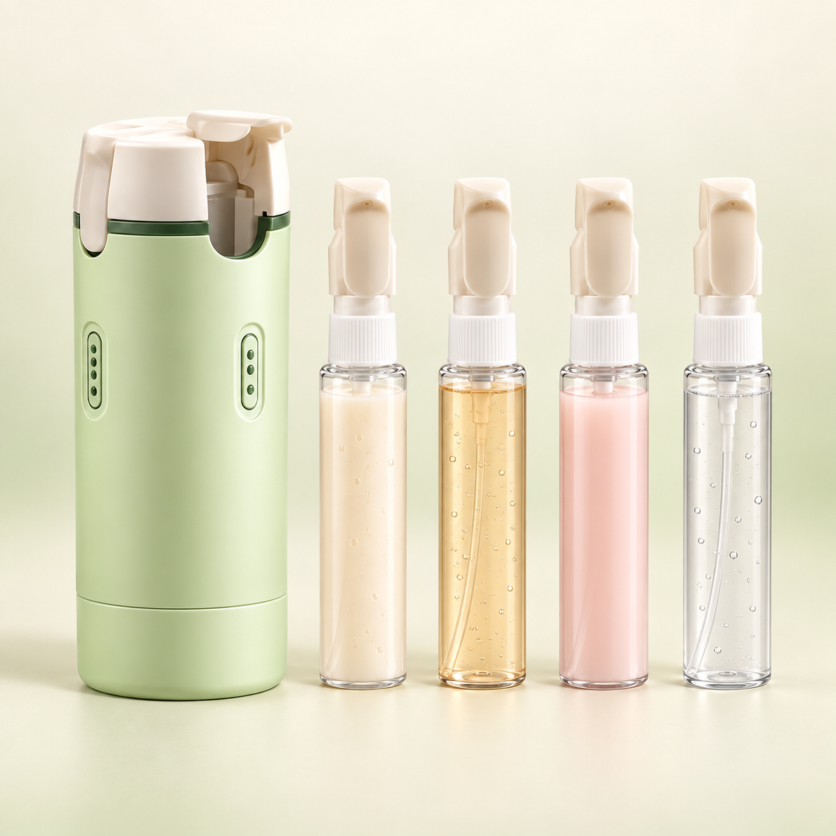 Nuvloop 4 — Dispensador de viaje 4 en 1